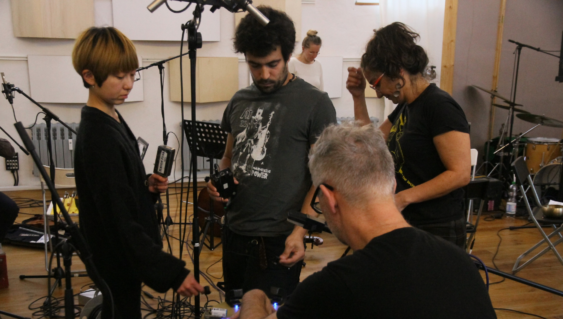 2019-07-08 Ame Zek's 'Unfinished sense of time' im Studio Börne45